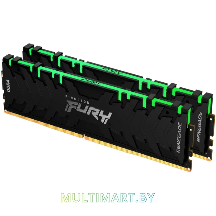Оперативная память Kingston FURY Renegade RGB 2x16GB DDR4 PC4-24000 (KF430C15RB1AK2/32)